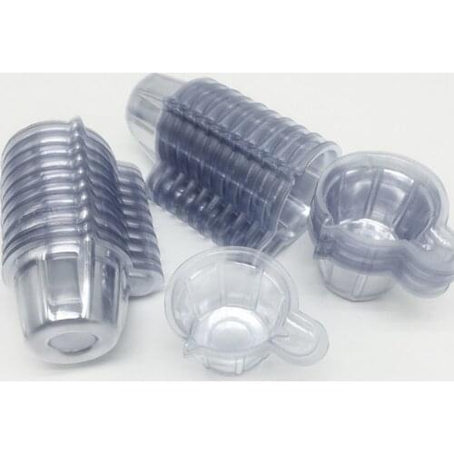 10Pcs 40ml Disposable Plastic Clear Dipstick Pregnancy Test Urine Cup Container