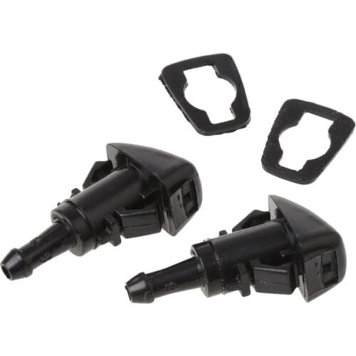 1 Pair Windshield Washer Wiper Water Spray Nozzle For Hyundai Verna ix35 ix25