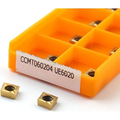 10PCS CCMT060204 VP15TF UE6020 US735 CCMT060208 Original insert inner round milling tool CNC blade tools Lathe cutter tools