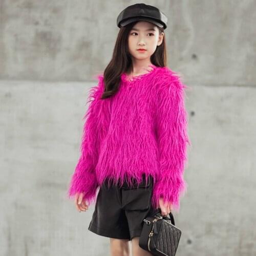 2020 Autumn Winter Sweaters Teenage Girls Tops Children Clothing Casual Kids Girls Sweater Mother Daughter Clothes Family Match