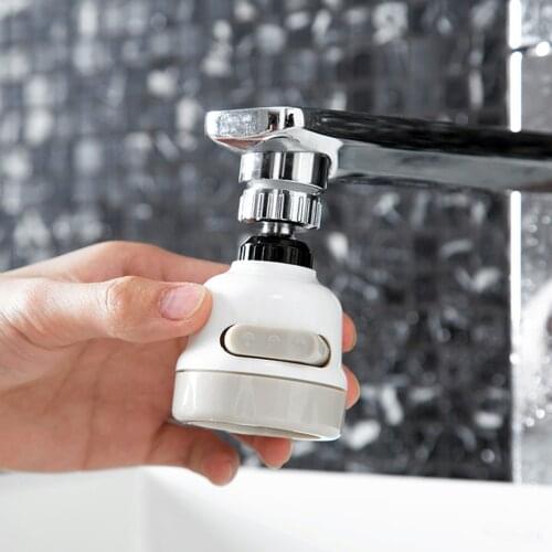 Recableght 3 Modes Faucet Aerator Water Save High Pressure Filter Sprayer Nozzle Rotatable Diffuser Durable Bathroom Accessories
