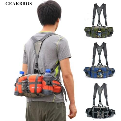 Light Running Waist Bag Outdoor Sports Backpack For Hiking Cycling Camping Fishing Waterproof Water Bottle Bag Riding Travel Bag