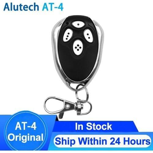 10pcs Gate control Alutech AN-Motors AT-4 garage door opener AT 4 remote controller transmitter rolling code 433.92MHz barrier
