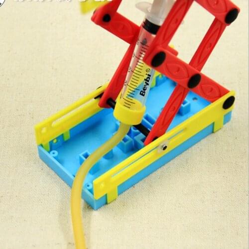 Manual Lifting Crane Experiment Set Pupils Students Science Equipment Supply