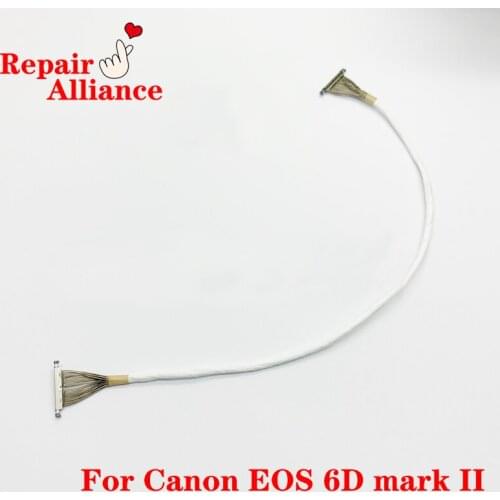 LCD Hinge rotate Shaft with connect cable repair Parts for Canon EOS 6D Mark II ; 6D2 6DII SLR
