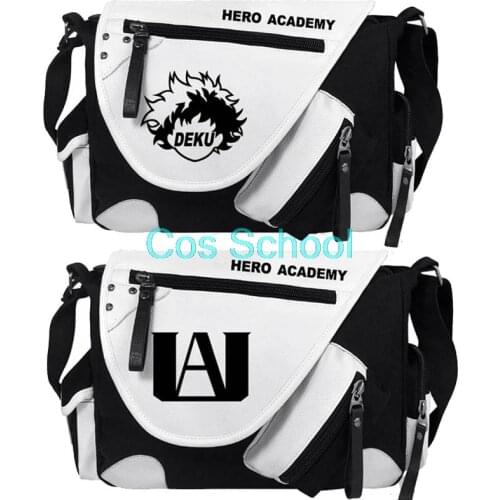 Cos School Boku No Hero Academia Shoulder Bags Midoriya Izuku Satchel My Hero Academia Backpacks Student Leisure Canvas Bags