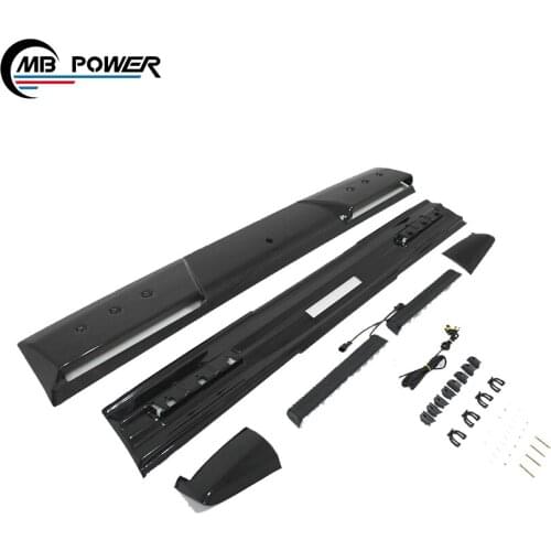 High quality!G class w463 G63 G500 B style roof light carbon fiber roof spoiler lights w463 roof lightsb with LED