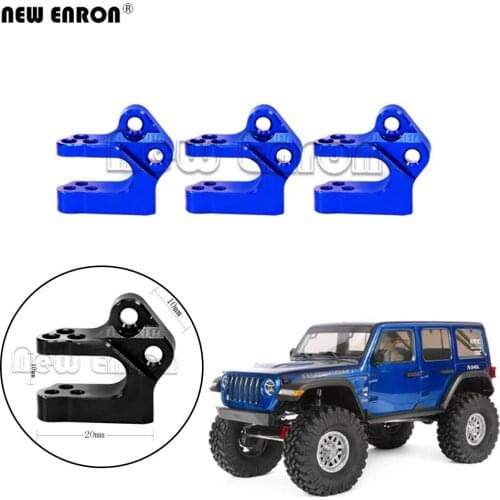1/10 AXI231009 3Pc Alloy Upper Center Link Mounts for RC Car Crawler Axial SCX10 III AXI03007 Jeep Wrangler Gladiator