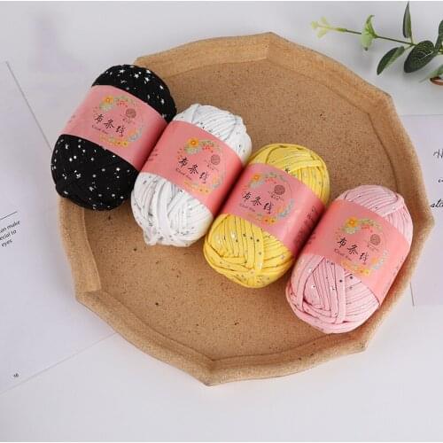 1PC Creative for Hand Waved Hand Knitting Making Bag Cotton Yarn Crochet Cloth DIY Needlework