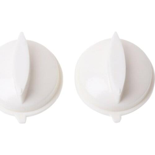 2Pcs Microwave Oven Rotary Knob Timer Plastic Control Switch For Media Universal