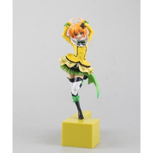 Anime lovelive love live! rin hoshizora birthday project ver. pvc action figure collectible model 21cm Toy