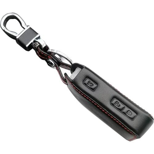 Hot Sale Leather Car Key Case Cover For Mazda 3 Sedan Hatchback 2019 CX-30 CX-5 CX-9 2020 CX50 3 Buttons Smart Remote Control