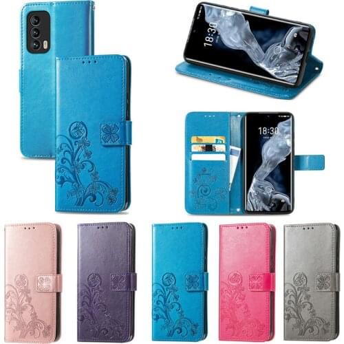 For Cover Meizu 18 Case Phone Bumper Armor Shockproof Book Flip TPU Leather Bag Case For Meizu 18 Cover For Meizu 18 Book Case