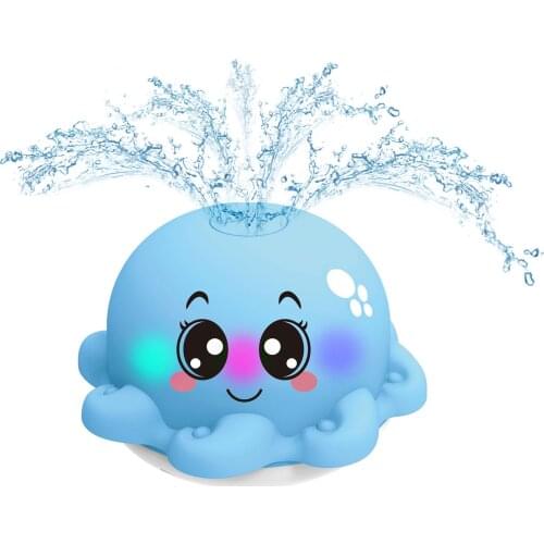 Baby Bath Toys Automatic Spray Sprinkler Bath Toy with LED Light