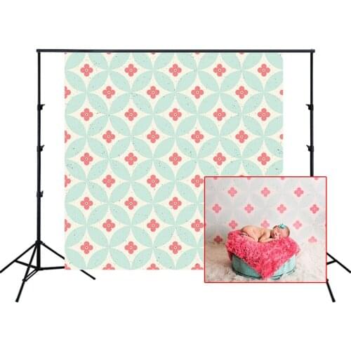 HUAYI Photography Backdrop Newborns Child Baby Birthday Photobooth Background Vintage Pattern Photo Backdrop Props D-6329