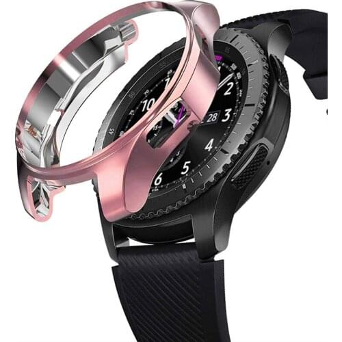 Flexible TPU coated protective case for Samsung Galaxy watches, 42mm 46mm for Samsung Gear S3 cutting-edge anti-drop case