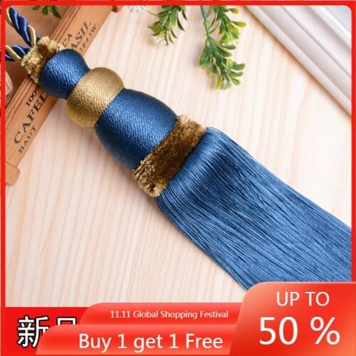 Korean-Style Curtain Tassel Binding Ball Tassel Accessories Curtain Buckle Binding Rope Gourd Ball topiary ball
