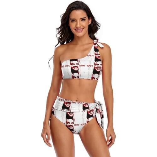 Halloween Bikini Swimsuit Tie Side Fashion Two Piece Swimwear Teen Sweet Bathing Bathing Suit
