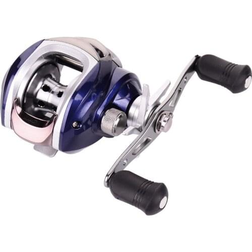 Metal Baitcasting Fishing Reel 7.1:1 Long Shot Left / Right Hand Fishing Wheel 17+1BB Bait Casting Fishing Reel