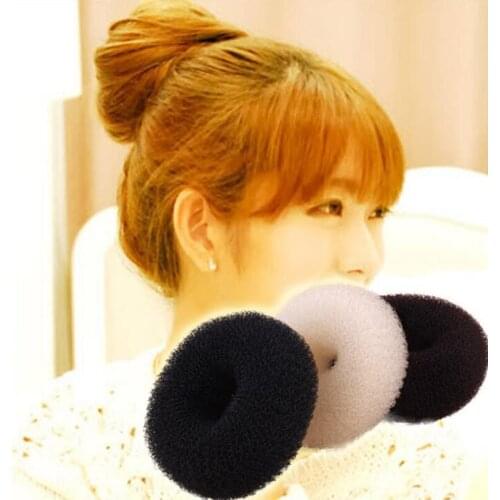 New Hot Fashion Elegant Women Ladies Girls Magic Shaper Donut Hair Ring Bun Fashion Hair Styling Tool Accessories