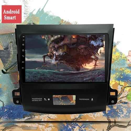 Octa core 6G RAM Android 10.0 Car dvd gps for Mitsubishi Outlander xl 2 2005 - 2012 car head unit car video player navigation 4G