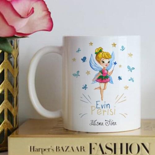 Personalized House Fairy White Mug Cup-1