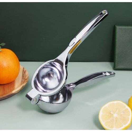 Zinc Alloy Manual Lemon Clip Squeeze Juice Fruit Orange Squeezer Thick And Durable Fruit Juicer Gadgets For Kitchen Convenience