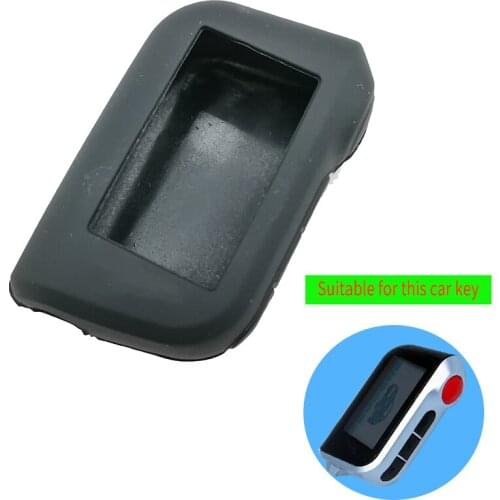 Atobabi Silicone Key Case For Starline A39 A96 A93 A36 A63 2-Way Car Alarm System Lcd Silica Gel Remote Control Keychain Cover