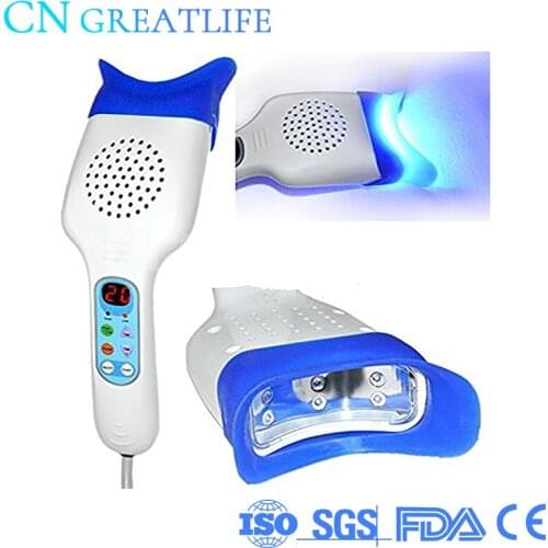 Dental Hand Held Type Teeth Whitening Led Accelerator Wholesale Teeth Whitening Light Portable Mini Dental Teeth Whitening Lamp