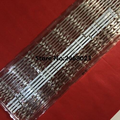 LED Backlight Strip 7leds LB43007 V0_04_38S V1_04_38S for TOSHIBA 43L3653DB Hitachi 43HB6T62H