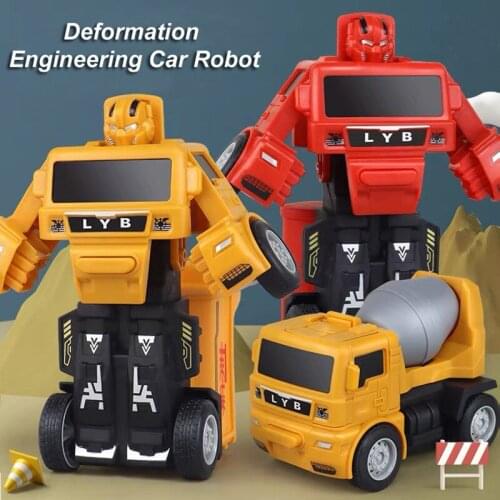Transformed Action Figure Robot Car Toys for Boys Juguetes Carros Para Ninos Xmas Gift Deformed Robocar Children Montessori Toys