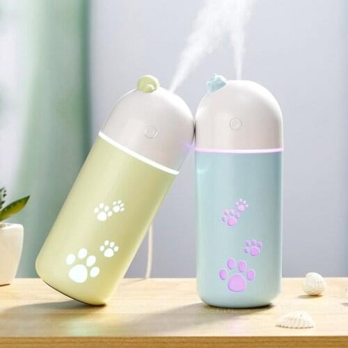 Creative Car Essential Oil Diffuser Mini Ultrasonic Q Pet Humidifier LED Light USB Aromatherapy Fogger Air Freshener