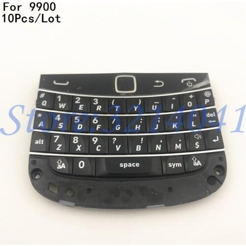 10Pcs/Lot Good quality Original For BlackBerry 9900 English Keyboard Button Flex Cable Keypad Replacement Parts