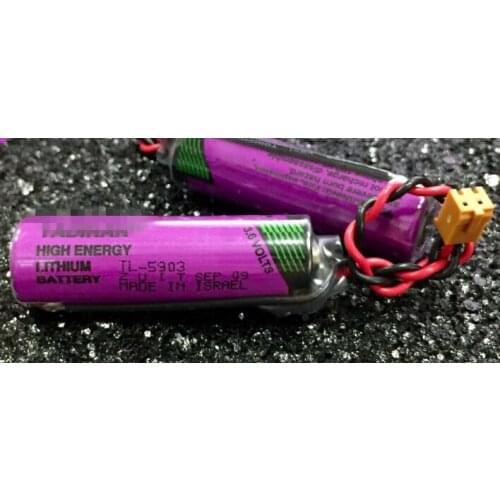 2PCS TL-5903 TL5903 5903 SL-360 3.6V lithium battery PLC Li-ion battery with plug