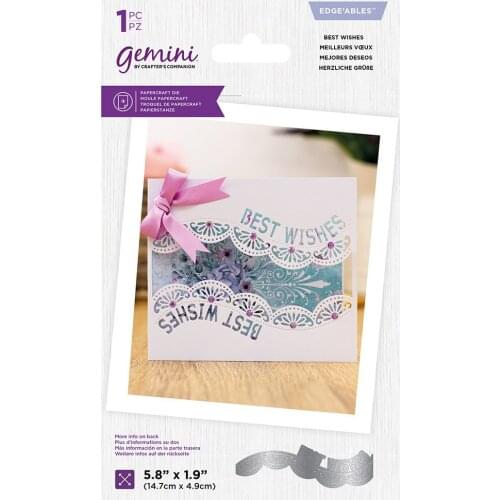 2021 AliliArts Metal Cutting Dies BEST WISHES lace diy Scrapbooking Photo Album Decorative Embossing PaperCard Crafts Die