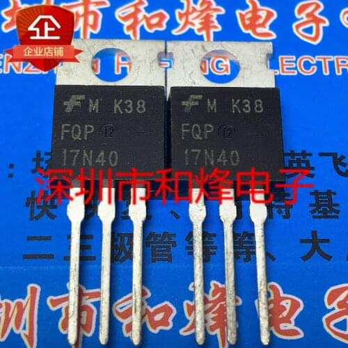 6pcs/lot FQP17N40 TO-220 400V 17A In Stock