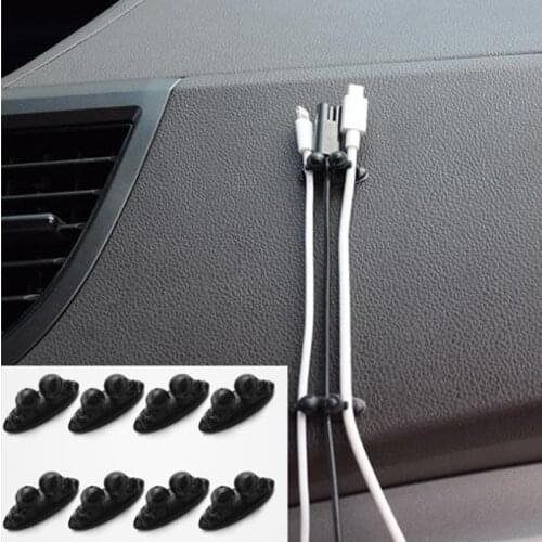 8pcs Car Wire Clip Stickers for INFINITI EX FX JX QX X25 EX35 FX G25 G35 G37 ESQ QX50 QX60 QX70 QX80 Q50 Q60 Q70 Q50L