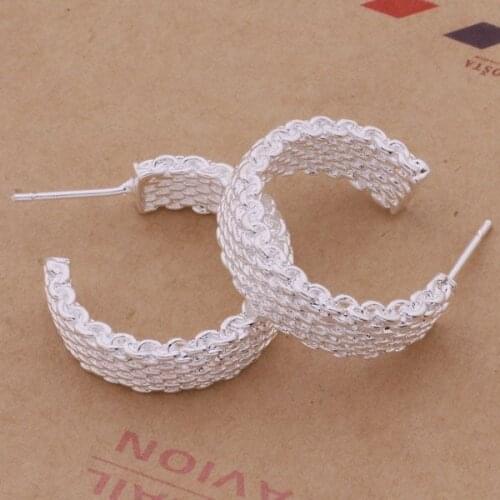 AE148 Hot silver color earrings, fashion jewelry , great Factory production can be wholesale