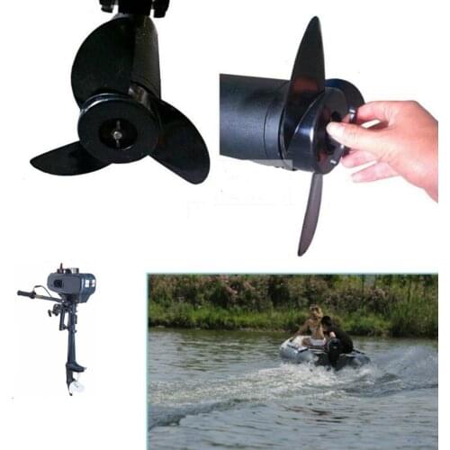 Kayak Sails Outboard Motor Prop Canoe Electric Motor 3-Blade Propeller&Sheer Pin