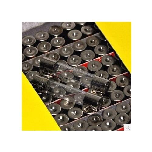 Free shipping new glass fuse 6 * 30, 5A 250V fuse quality (1 box 100PCS)