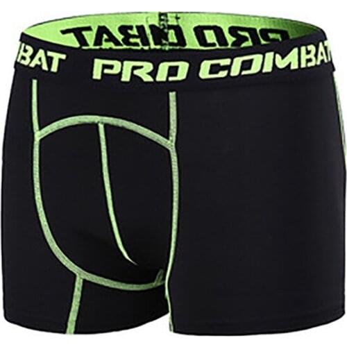 Hot Sale Men Running Shorts Compression Sports Short Gym Fitness Short Tights Slim Bodybuilding Skinny Training Shorts