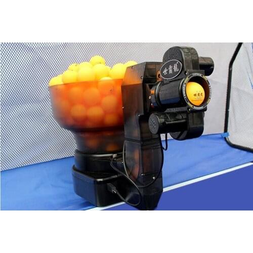 Table Tennis Practice Ball Machine Adjustable Intelligent Pitching Machine