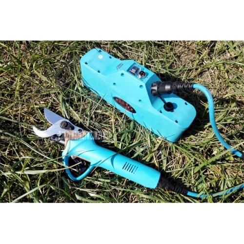 New Hot KH-06 Electric Pruning Shears Rechargeable Fruit Tree Pruning Shears Garden Gardening Scissors DC40V 6Ah (can cut 3 cm)