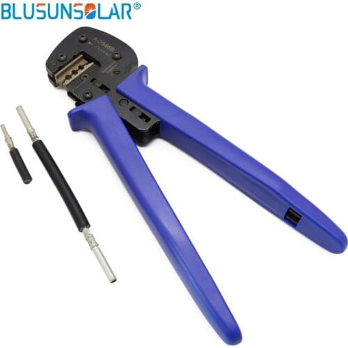 2piece/lot SOLAR PV Crimping Tool pliers for SOLAR PV Connector CNC pin Solar Cable 2.5/4/6mm2
