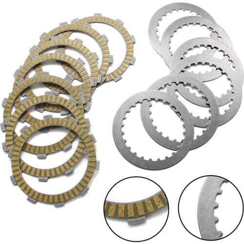 Motorcycle Clutch Friction Disc Plate Kit For Honda ATV TRX420TM TRX420FM Fourtrax Rancher TRX420 TRX500 Foreman TRX500FM XR500
