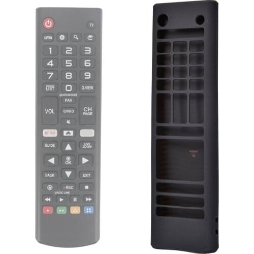 Silicone Case For LG TV Remote Case Protective Cover Holder Skin For LG AKB75095307,AKB74915305,AKB7537560 Smart TV Remote #WO