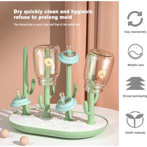 Baby Bottle Drying Rack Dryer Baby Bottle Drain Drying Racks Baby Milk Bottles Cleaning Dryer Drainer Storage
