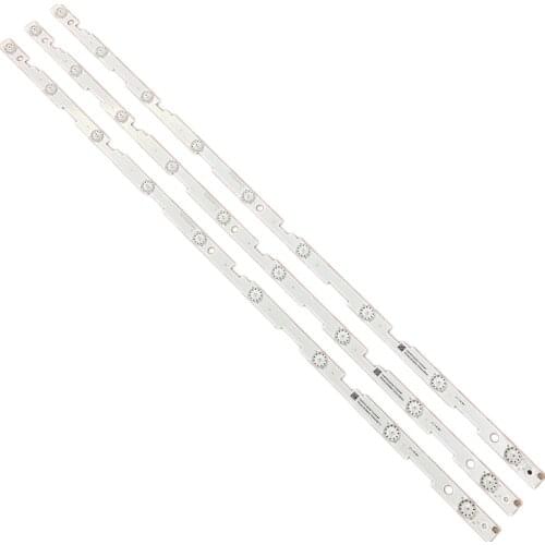 3pcs/set 9LED LED bar for Sharp LC-43FG5242E LC-43UI7252E CRH-P43KP30300309641-REV1.1 BC RF-AJ430S30-0901S-09 LC430EQY-SH M1