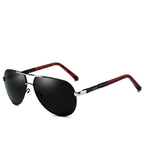 High-end Pilot Driver Sun Glasses Polarized Mirror Sunglasses Custom Made Myopia Minus Prescription Lens Men Women-1 to -6