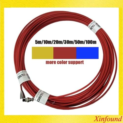 20m 30m 100M cable 5mm Pipe Inspection Video Camera,Drain Sewer Pipeline Industrial Endoscope System Cables